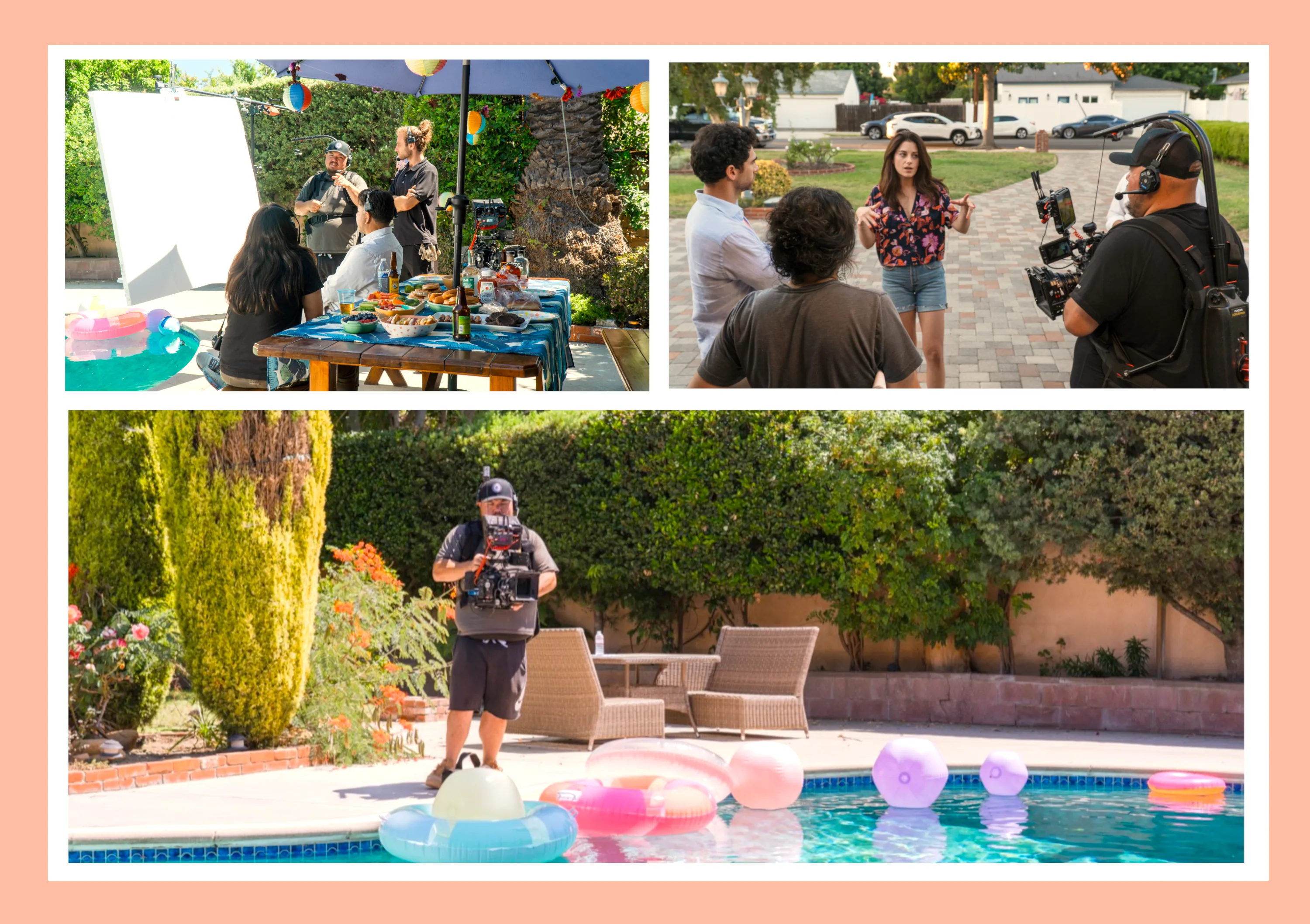 Behind the scenes